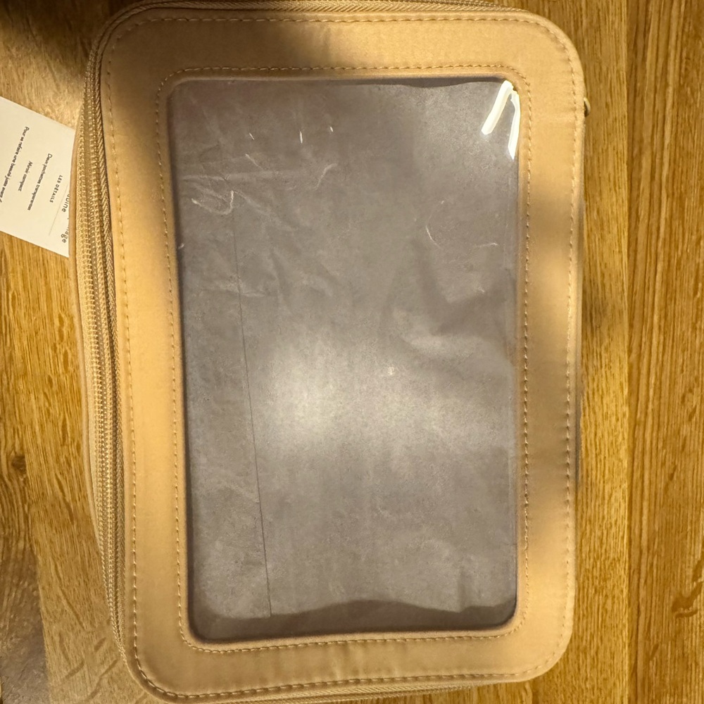 BEIS In Flight Essentials in Beige *Large case only*